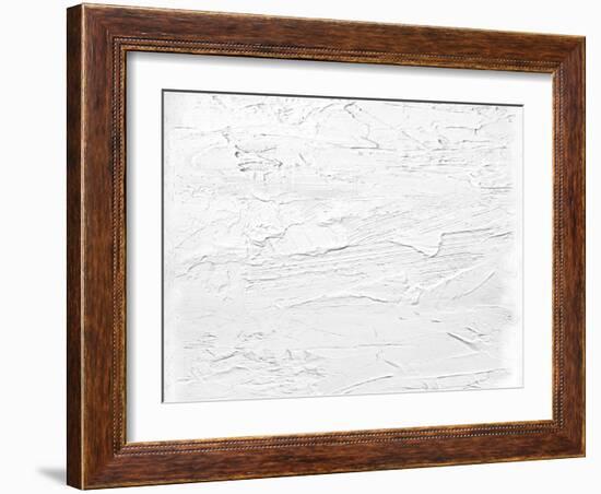 Textured on White II-Sofia Gordon-Framed Art Print