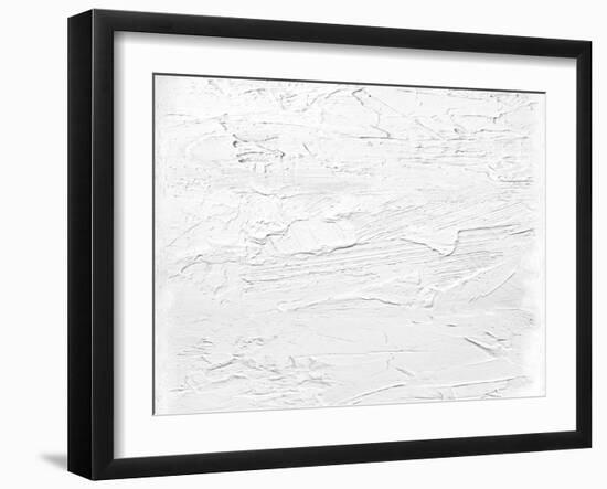 Textured on White II-Sofia Gordon-Framed Art Print