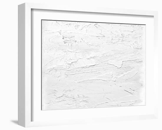 Textured on White II-Sofia Gordon-Framed Art Print