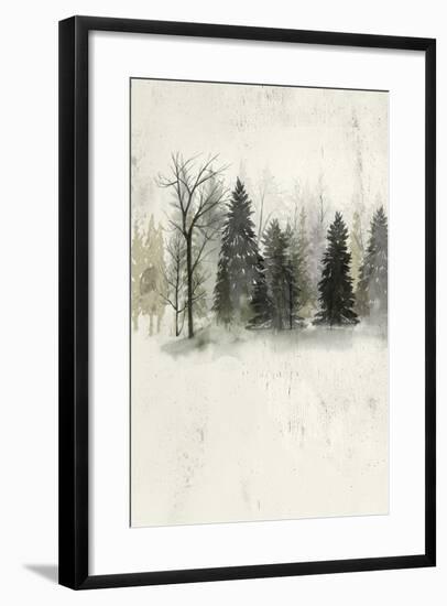 Textured Treeline II-Grace Popp-Framed Art Print