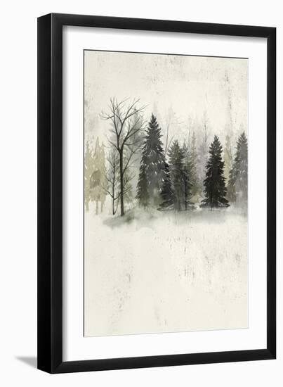 Textured Treeline II-Grace Popp-Framed Art Print
