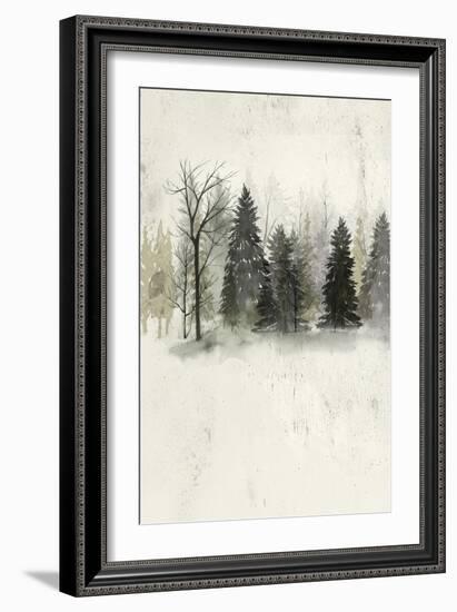 Textured Treeline II-Grace Popp-Framed Art Print