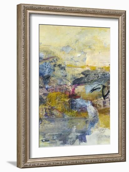 Textured Triptych II-Jodi Fuchs-Framed Art Print