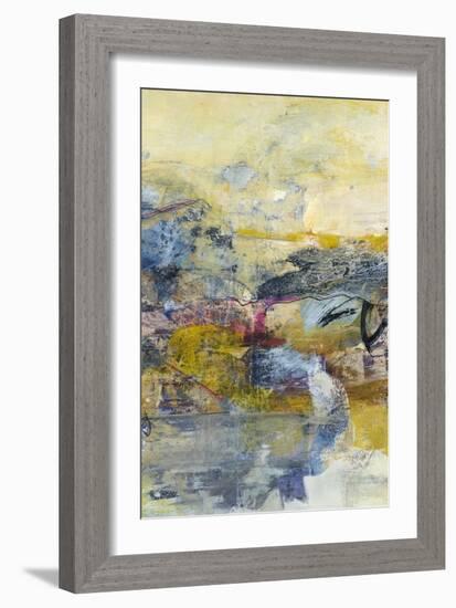 Textured Triptych II-Jodi Fuchs-Framed Art Print