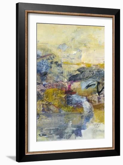 Textured Triptych II-Jodi Fuchs-Framed Art Print