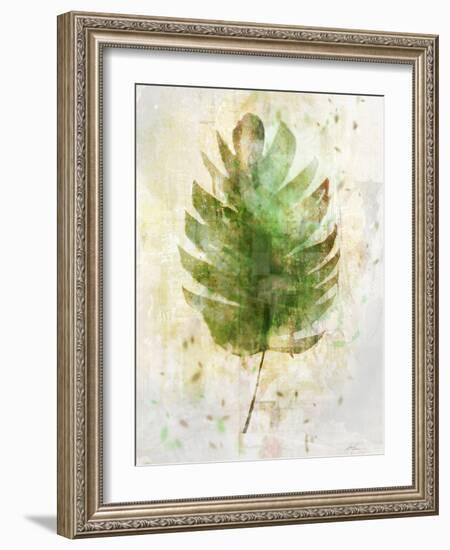 Textured Tropical Palm-Ken Roko-Framed Art Print