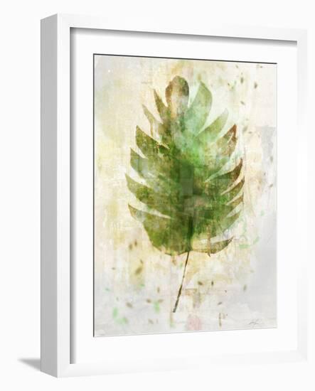 Textured Tropical Palm-Ken Roko-Framed Art Print