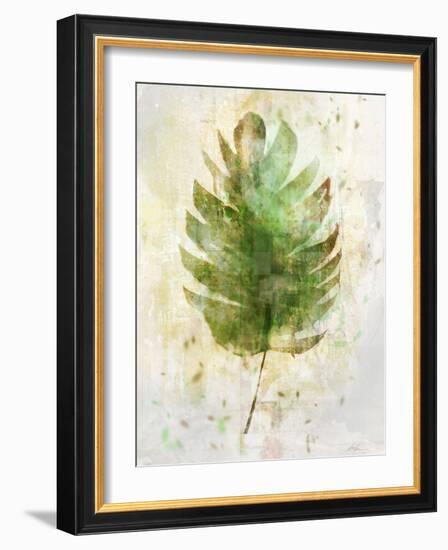 Textured Tropical Palm-Ken Roko-Framed Art Print