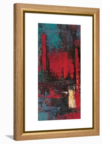 Textured Vision 1-Jean-Framed Stretched Canvas