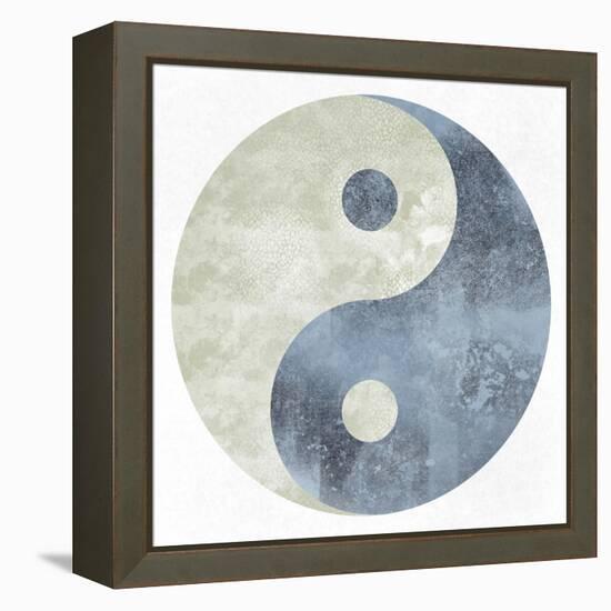 Textured Ying Yang-Marcus Prime-Framed Stretched Canvas