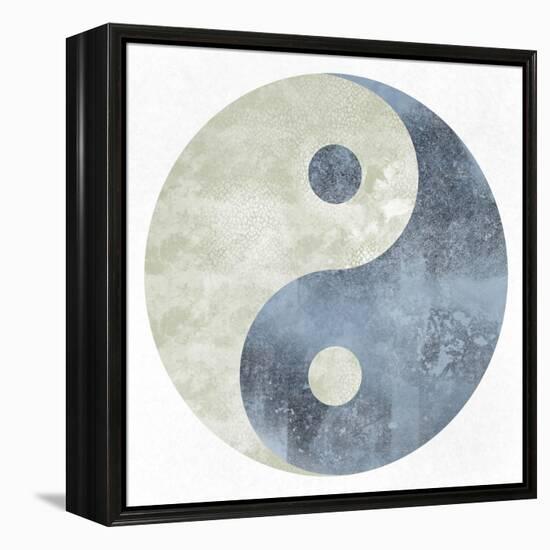 Textured Ying Yang-Marcus Prime-Framed Stretched Canvas