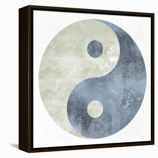 Textured Ying Yang-Marcus Prime-Framed Stretched Canvas