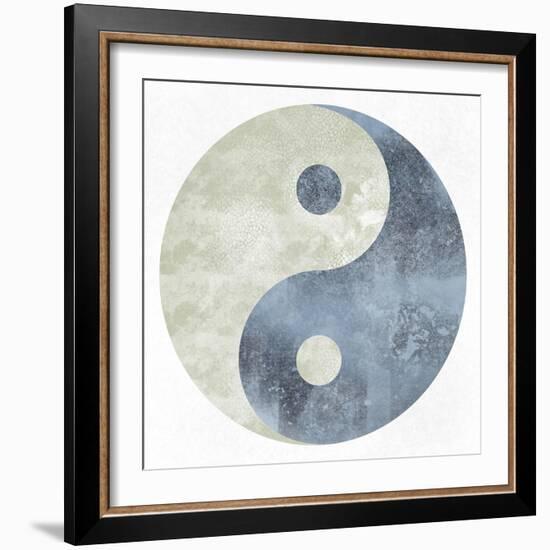 Textured Ying Yang-Marcus Prime-Framed Premium Giclee Print
