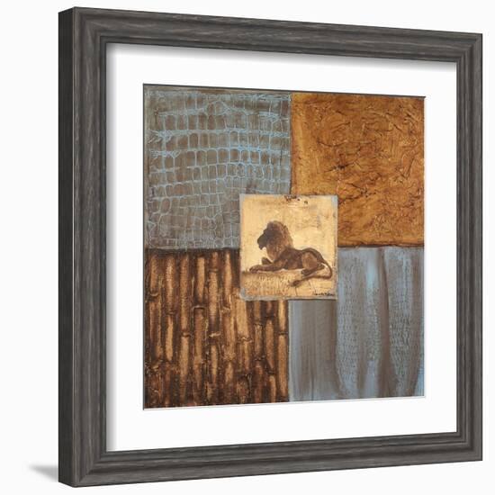 Textures of Africa I-Hakimipour-ritter-Framed Art Print