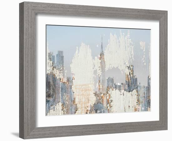 Textures of New York-Irena Orlov-Framed Art Print