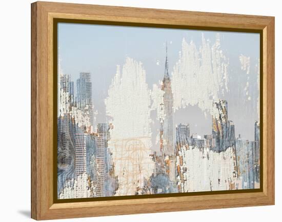 Textures of New York-Irena Orlov-Framed Stretched Canvas