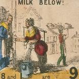 Milk Below!, Cries of London, C1840-TH Jones-Giclee Print