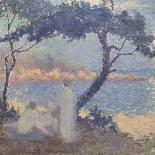 View of the River Scheldt, 1893-Th?o van Rysselberghe-Giclee Print