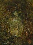 Pond at the Edge of a Wood-Th?odore Rousseau-Giclee Print