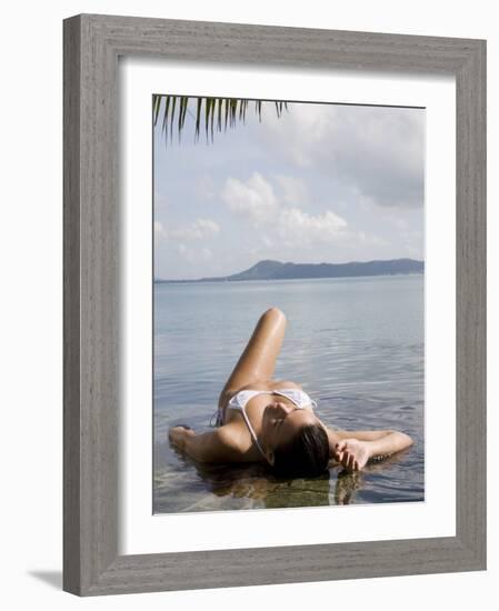Thai-Caucasian Woman, Phuket, Thailand, Southeast Asia, Asia-Angelo Cavalli-Framed Photographic Print
