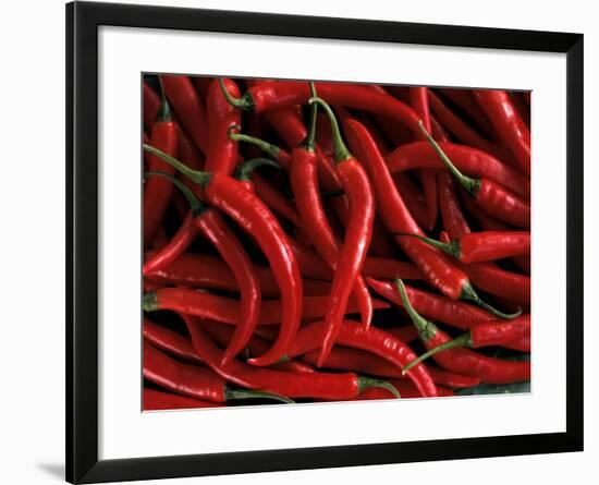 Thai Chili Peppers-null-Framed Photographic Print