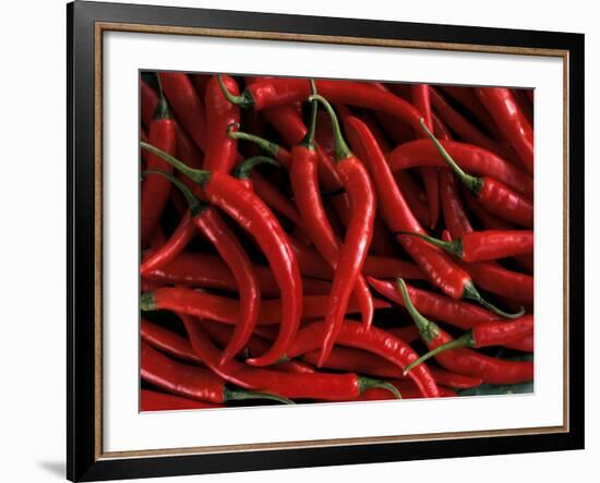 Thai Chili Peppers-null-Framed Photographic Print