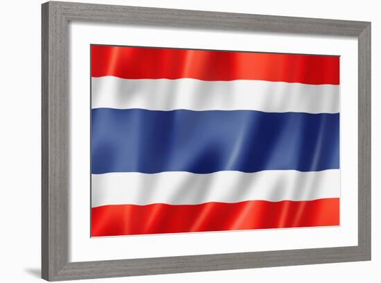 Thai Flag-daboost-Framed Art Print