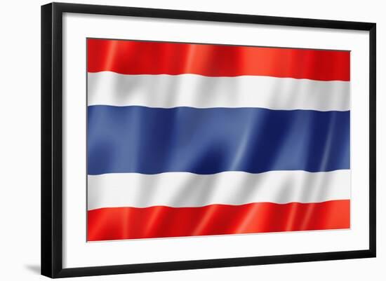 Thai Flag-daboost-Framed Art Print