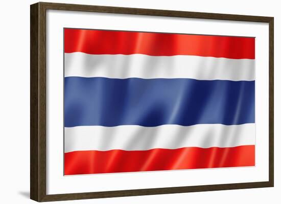 Thai Flag-daboost-Framed Art Print