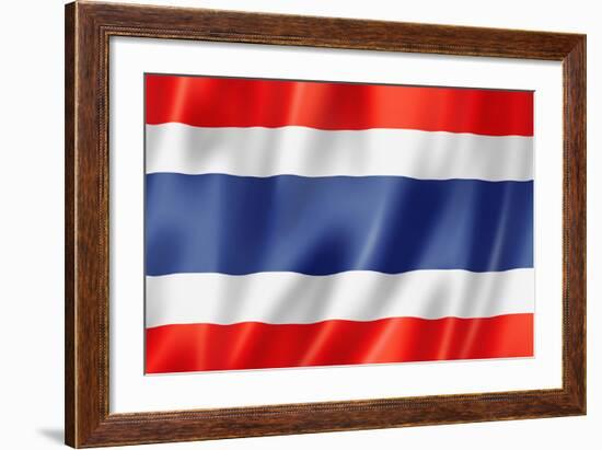 Thai Flag-daboost-Framed Art Print