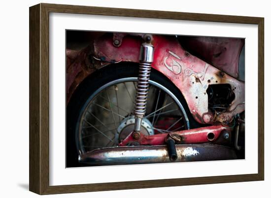 Thai Motorbike-Erin Berzel-Framed Photographic Print