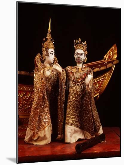 Thai Puppets, Early 20th Century-null-Mounted Giclee Print