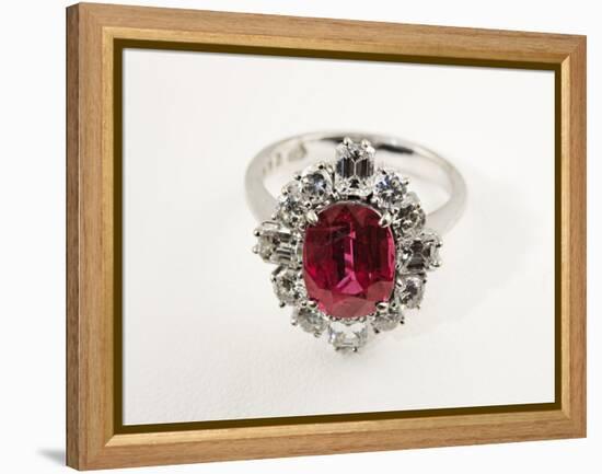 Thai Ruby Ring-null-Framed Premier Image Canvas