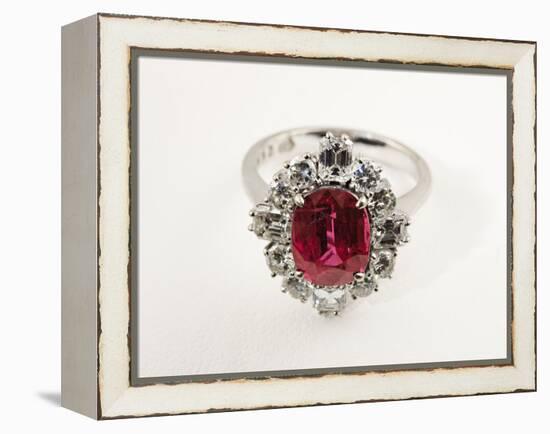 Thai Ruby Ring-null-Framed Premier Image Canvas