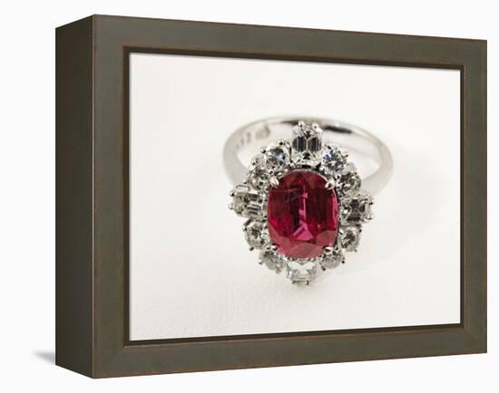 Thai Ruby Ring-null-Framed Premier Image Canvas