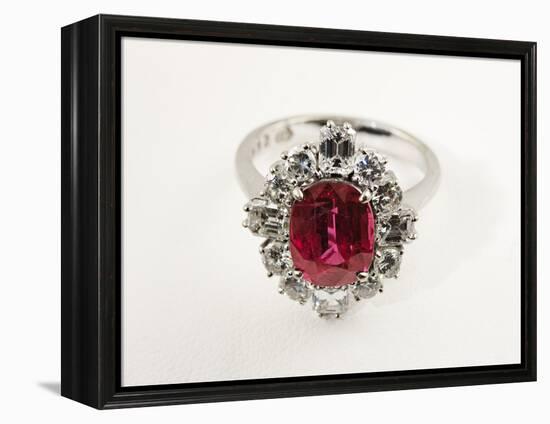 Thai Ruby Ring-null-Framed Premier Image Canvas