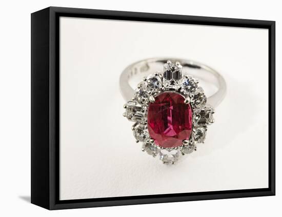 Thai Ruby Ring-null-Framed Premier Image Canvas