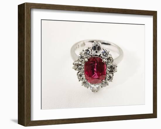 Thai Ruby Ring-null-Framed Photographic Print