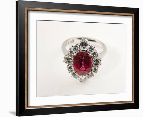 Thai Ruby Ring-null-Framed Photographic Print