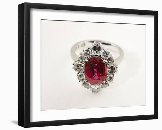 Thai Ruby Ring-null-Framed Photographic Print