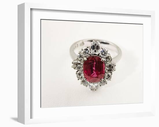 Thai Ruby Ring-null-Framed Photographic Print
