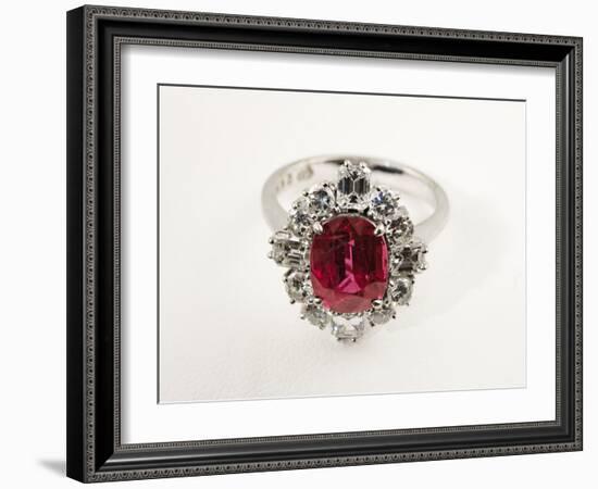 Thai Ruby Ring-null-Framed Photographic Print