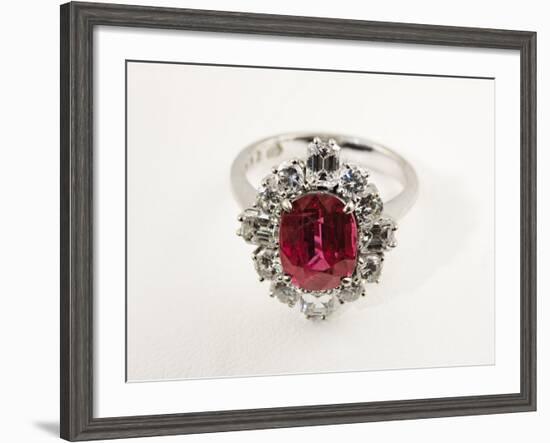 Thai Ruby Ring-null-Framed Photographic Print