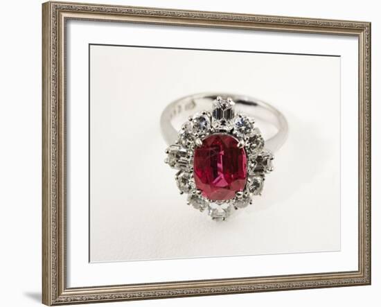 Thai Ruby Ring-null-Framed Photographic Print