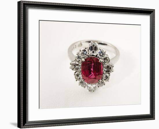 Thai Ruby Ring-null-Framed Photographic Print