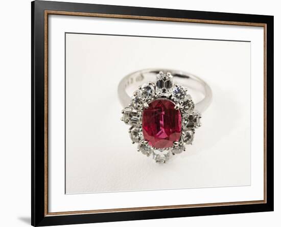 Thai Ruby Ring-null-Framed Photographic Print