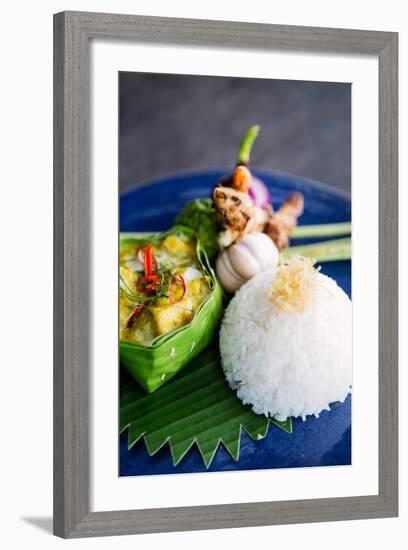 Thai Yellow Curry, Thailand, Southeast Asia, Asia-Alex Robinson-Framed Photographic Print