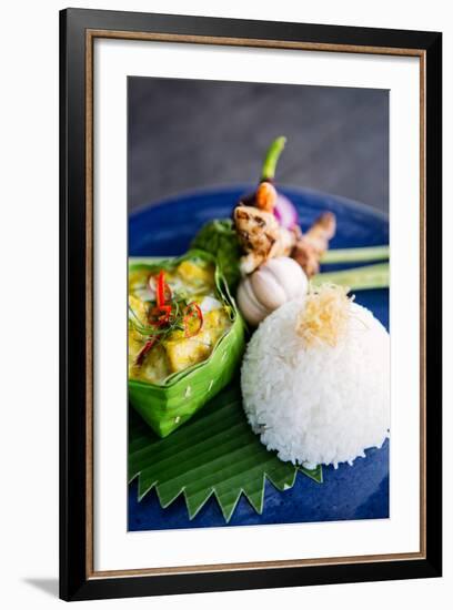 Thai Yellow Curry, Thailand, Southeast Asia, Asia-Alex Robinson-Framed Photographic Print