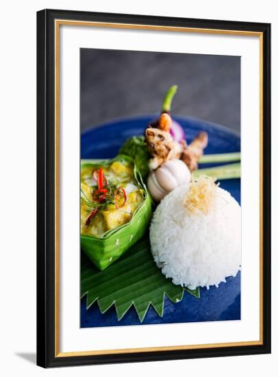 Thai Yellow Curry, Thailand, Southeast Asia, Asia-Alex Robinson-Framed Photographic Print