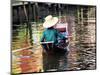 Thailand, Bangkok, Floating Market in Damnoen Saduak-Terry Eggers-Mounted Photographic Print